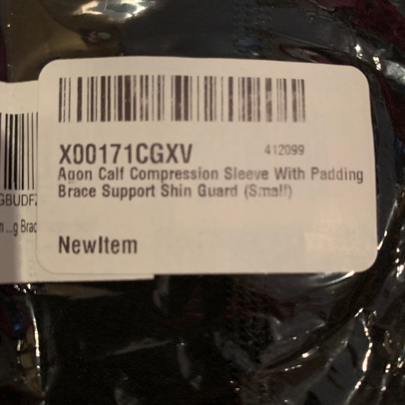 Agon Leg/Calf Compression Sleeve With Shin Padding - Picture 9 of 11